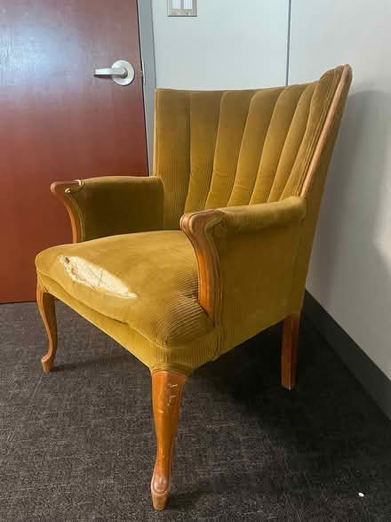 Photo of free Vintage wingback chair (Milwaukie) #2