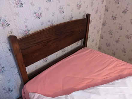 Photo of free Vintage Single Bed Frame Wooden Headboard Theatre Stage Prop (IP3) #4