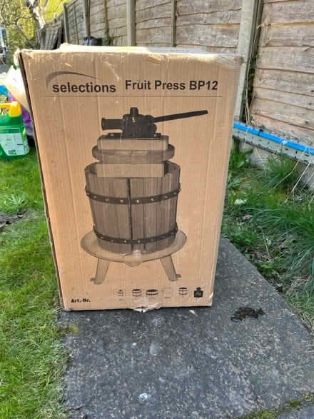 Photo of free Fruit press (Dunstable LU6) #2