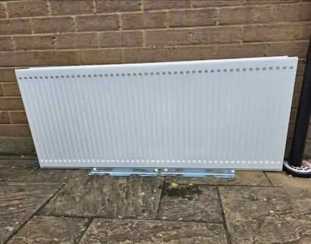 Photo of free White double panel radiator (Harlow, CM19) #1
