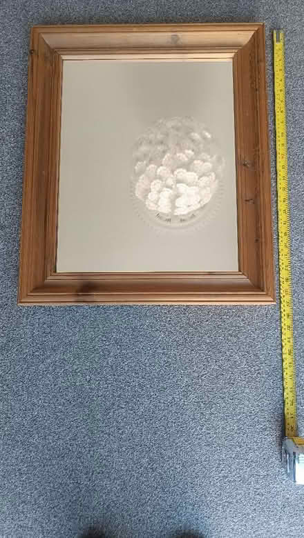 Photo of free Pine mirror (West Worthing BN11) #1