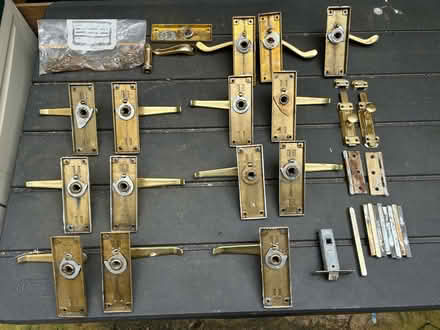 Photo of free Brass door furniture (Bilbrook WV8) #2