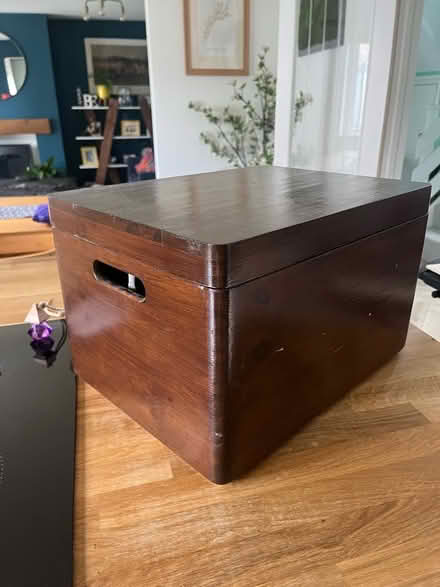 Photo of free Wooden Storage Box (West Oxfordshire OX28) #2