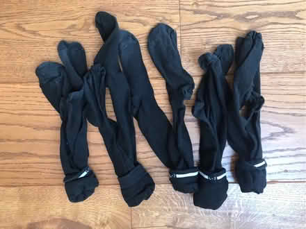 Photo of free 5 pairs girls black school socks size 4-7 (Bromham MK43) #1