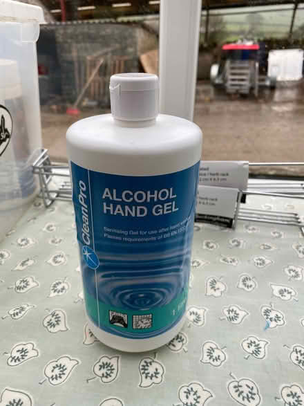 Photo of free 5 large bottles of alcohol hand gel (New Hutton LA8) #2