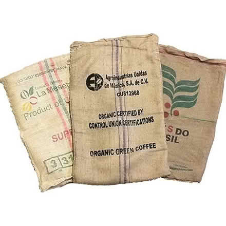 Photo of Hessian coffee sacks (Clevedon BS21) #1