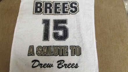 Photo of free Drew Brees Hand Towel (Downers Grove) #1