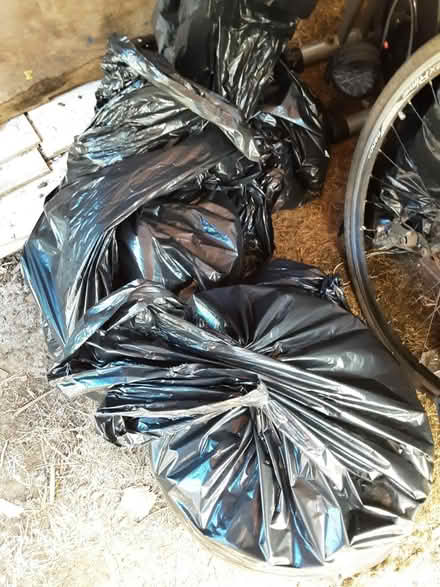 Photo of free 5 x bin bags of soil (Canning Town E16) #1