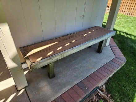 Photo of free Garden or Patio Bench (Ashburn, VA) #1