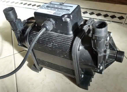 Photo of free Single impeller shower pump (Hove Park area BN3) #1