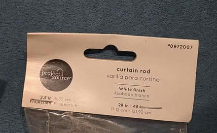 Photo of free New Curtain Rods (West Philly) #2