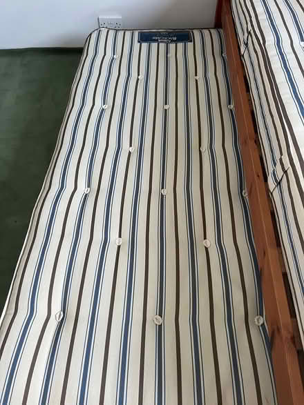 Photo of free Single Truckle Bed and mattresses (Me19 5) #2