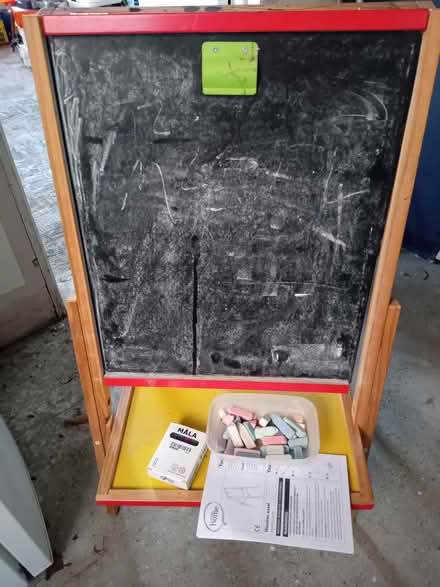 Photo of free Easel and chalks (Wivenhoe CO7) #1