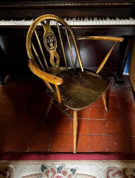 Photo of free 3 wood Ercol chairs (2 w/ armrests) (Cholsey (OX10)) #1