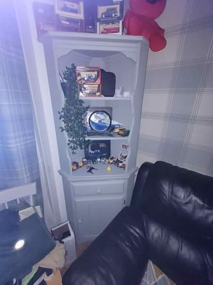 Photo of free Grey shelf unit (Shefford) #2