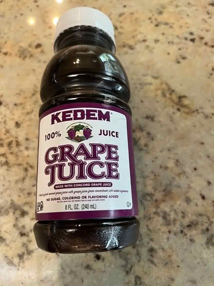 Photo of free Two 8 ounce bottles of grape juice (southwest Sunnyvale) #1