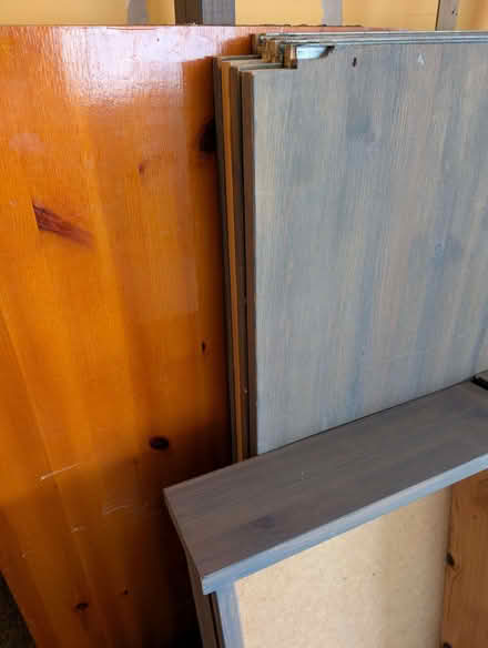 Photo of free IKEA Wooden Desk & Shelf Unit with Drawers (Mold CH7) #2