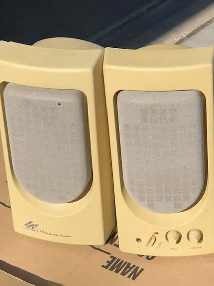 Photo of free Computer speakers (West San Jose near Cupertino) #1