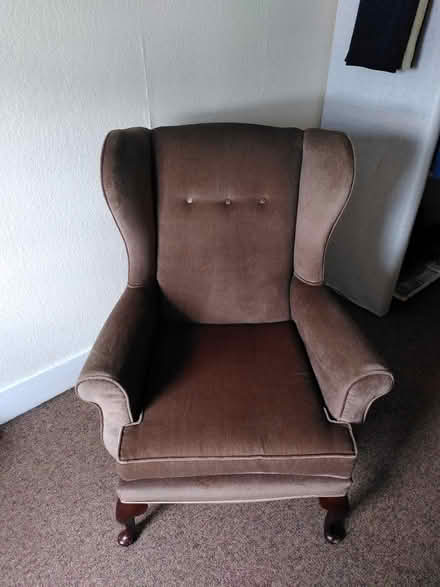 Photo of free Wingback armchair (Abbey Foregate SY2) #1