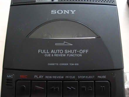 Photo of free Sony Cassette Tape Recorder Player Needs Drive Belt Replaced (Coppull PR7) #1