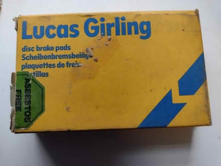 Photo of free Disc brake pads (Newhaven Edinburgh EH5) #1