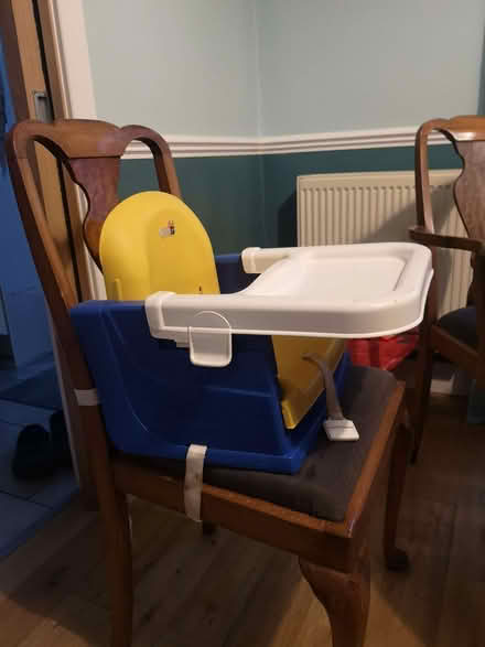 Photo of free Booster seat/travel high chair (Heathgates SY1) #1