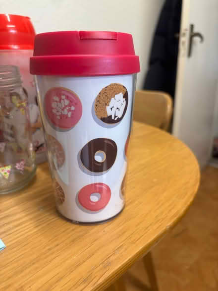 Photo of free Donut design coffee travel mug (Marsh LA1) #1