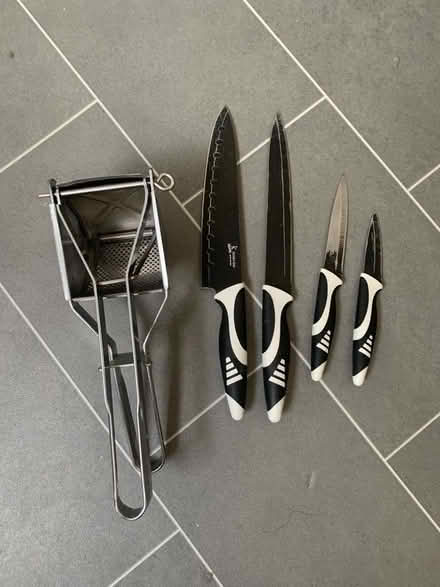 Photo of free Knives and potato masher (Temple Cowley OX4) #1