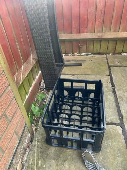 Photo of free Plastic crates x 2 (Shenley Brook End MK5) #1