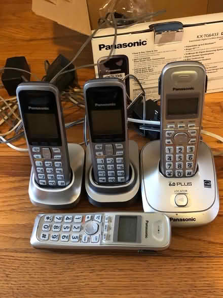 Photo of free Panasonic wireless handsets (West San Jose near Cupertino) #1