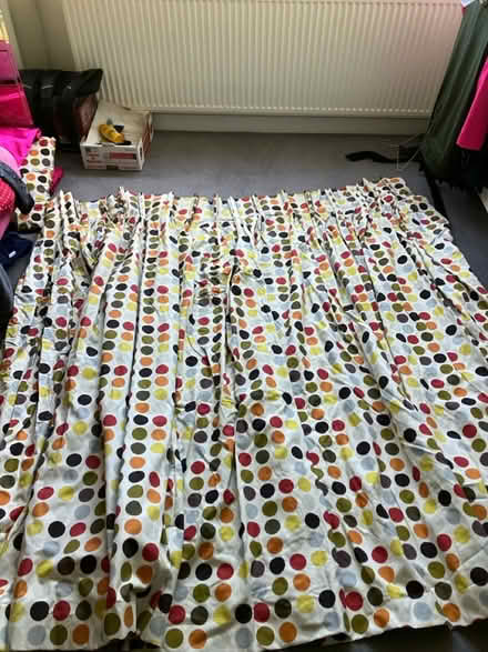 Photo of free 3.5m blackout pinch pleat curtains (Finchley Central N3) #1