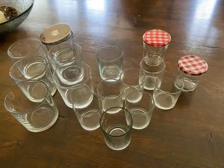 Photo of free Selection of Glass Tumblers / Jars (Old Slade KT16) #1