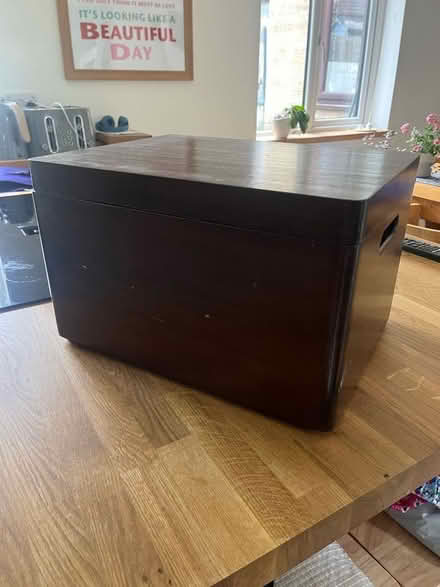 Photo of free Wooden Storage Box (West Oxfordshire OX28) #1