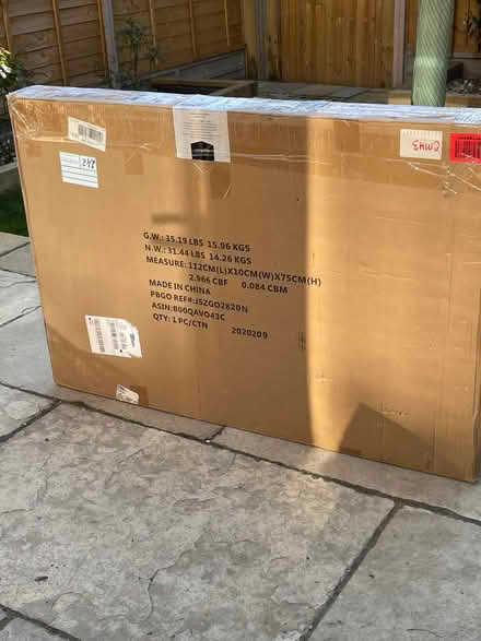 Photo of free XL Metal Dog Crate - Foldable with Tray (Fulham Palace Rd W6) #4