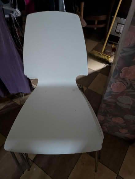 Photo of free Stackable three chairs (OL12 Rochdale) #2
