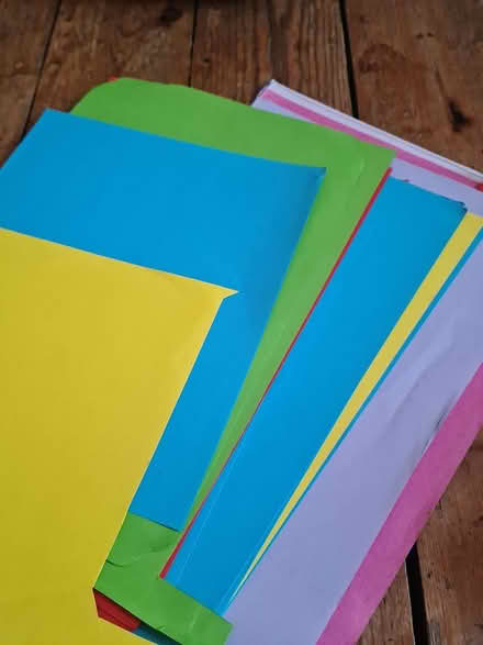 Photo of free Coloured card and paper (Hertford SG13) #1