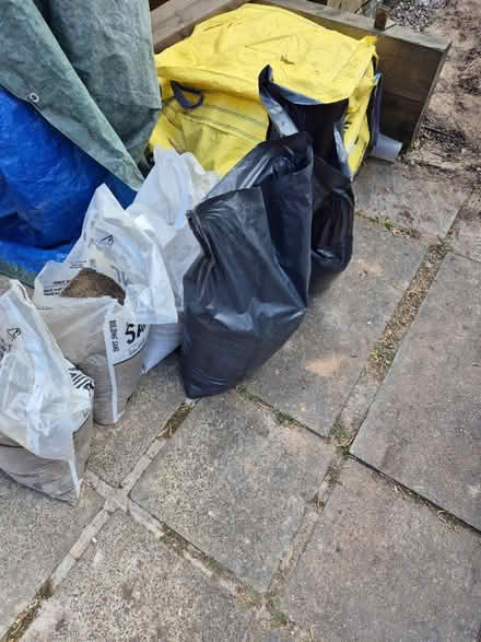 Photo of free 2 bags left of used Sharp sand (Breadsall, Derby) #3