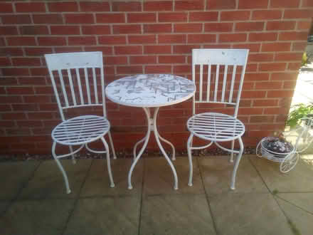 Photo of free Bistro set. (Long Lawford CV23) #1