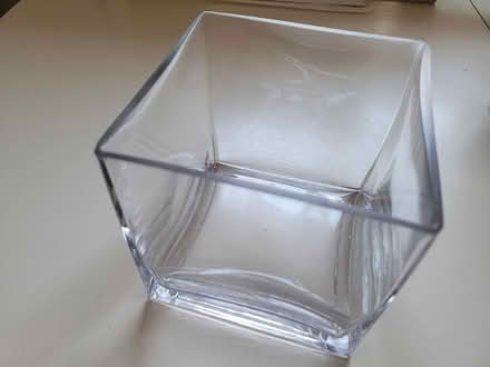 Photo of free Square Glass Vase (Erin Mills) #1