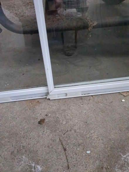 Photo of free Two Tempered Screen Door Windows (Salem, NH) #2