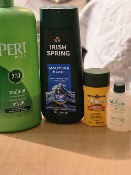 Photo of free Conditioner, body wash, Muskol (Wellington village) #1