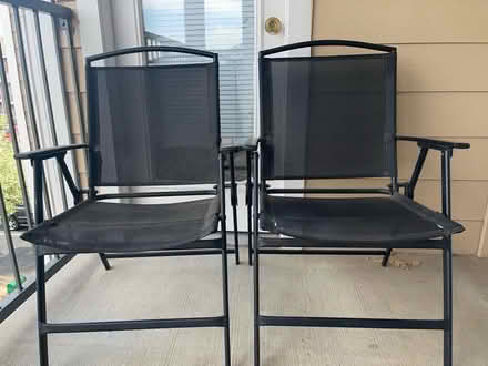 Photo of free Outside folding chairs (Green Valley Ranch.) #1