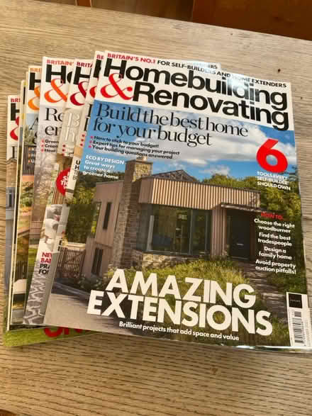 Photo of free Homebuilding magazines (New Malden KT3) #1