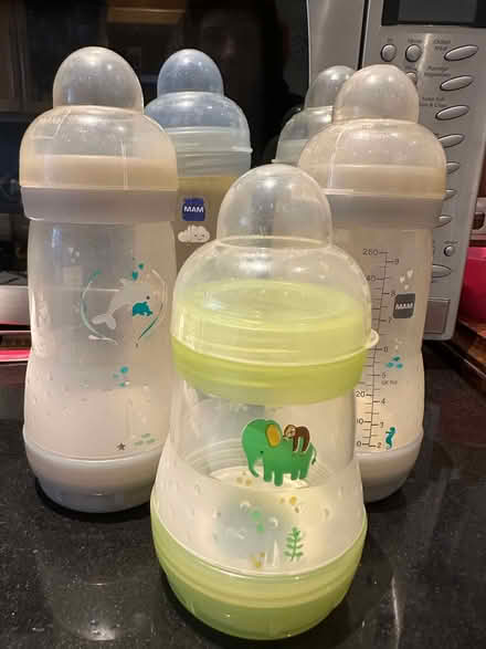 Photo of free 5 MAM Baby Bottles (no teats) (NW10) #1