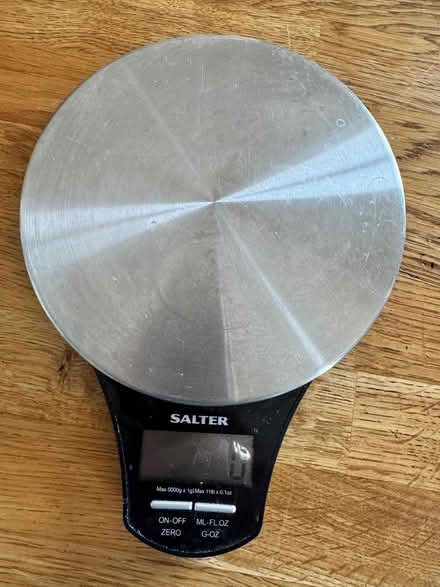 Photo of free Salter kitchen scales (Baffins PO3) #2