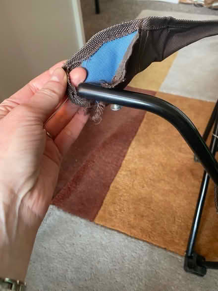 Photo of free 2 kids camping chairs (Popley RG24) #3