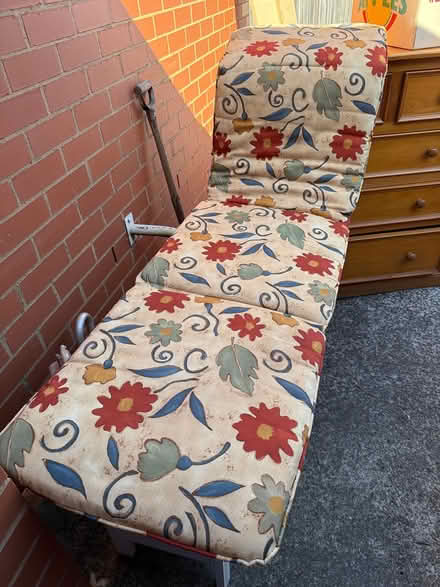 Photo of free Outdoor lounge chair cushion (Dorset Road, Boronia, Vic 3155) #1
