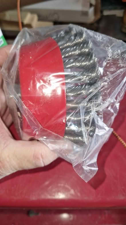 Photo of free 150mm Steel Twist Wire Cup Brush (Belper DE56) #1