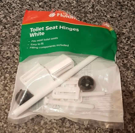 Photo of free Toilet seat hinge replacement kit (Royston SG8) #1