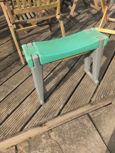 Photo of free Gardening kneeler and stool (West Farleigh ME15) #1